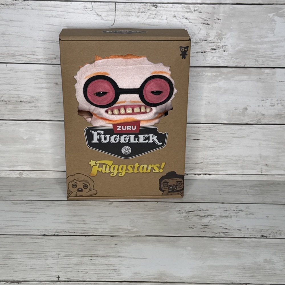 Zuru Fuggler Fuggstars Gunky Goober Ed Sheeran 9" Orange Funny Ugly Monster NIB